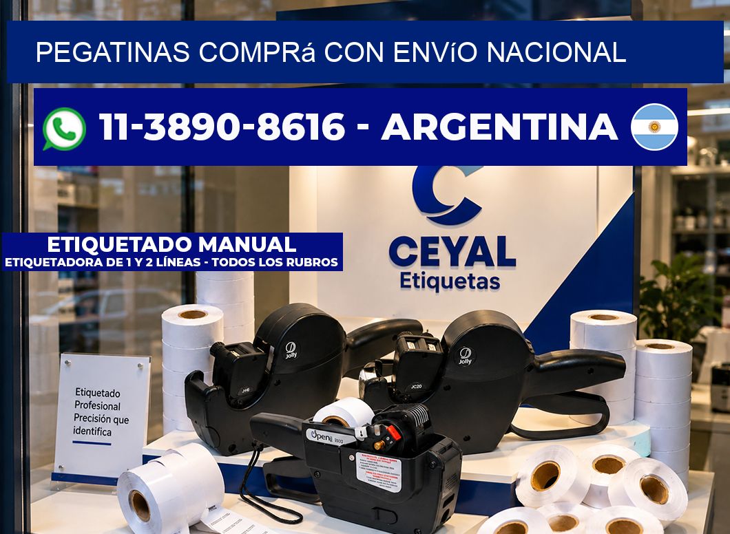 PEGATINAS Comprá con envío nacional