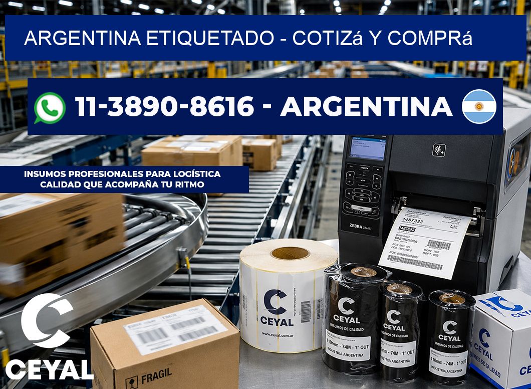 ARGENTINA ETIQUETADO - Cotizá y comprá