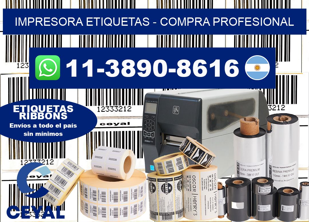 IMPRESORA ETIQUETAS - Compra profesional