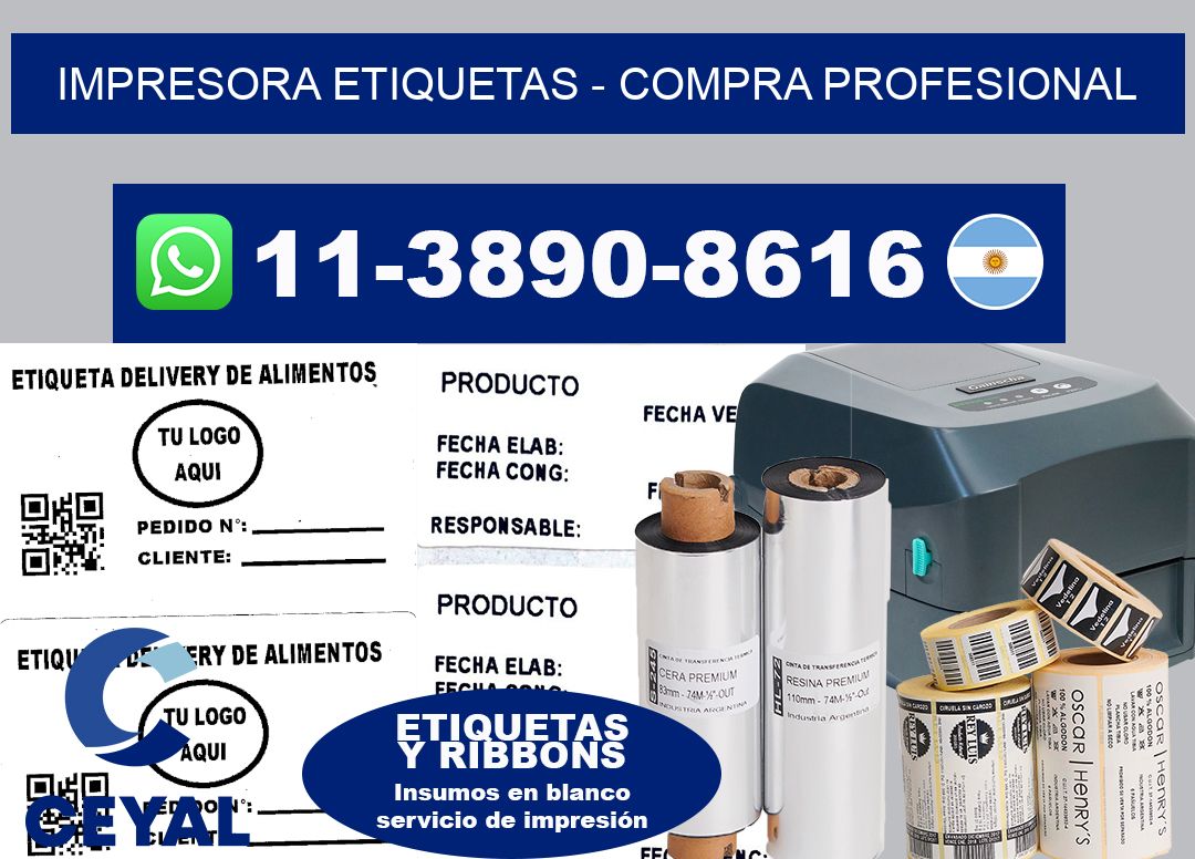 IMPRESORA ETIQUETAS – Compra profesional