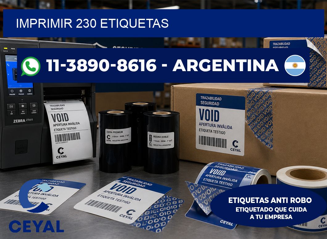 IMPRIMIR 230 ETIQUETAS