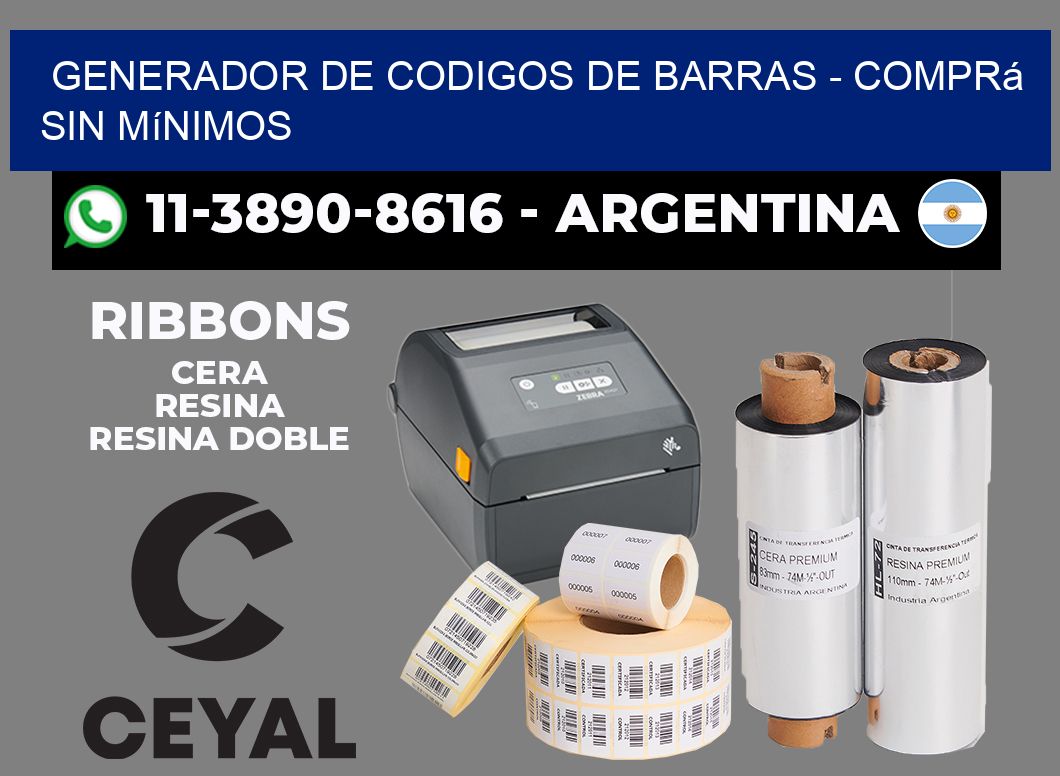 generador de codigos de barras - Comprá sin mínimos
