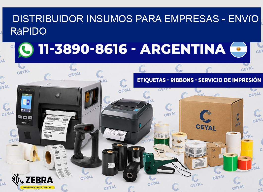 DISTRIBUIDOR INSUMOS PARA EMPRESAS – Envío rápido
