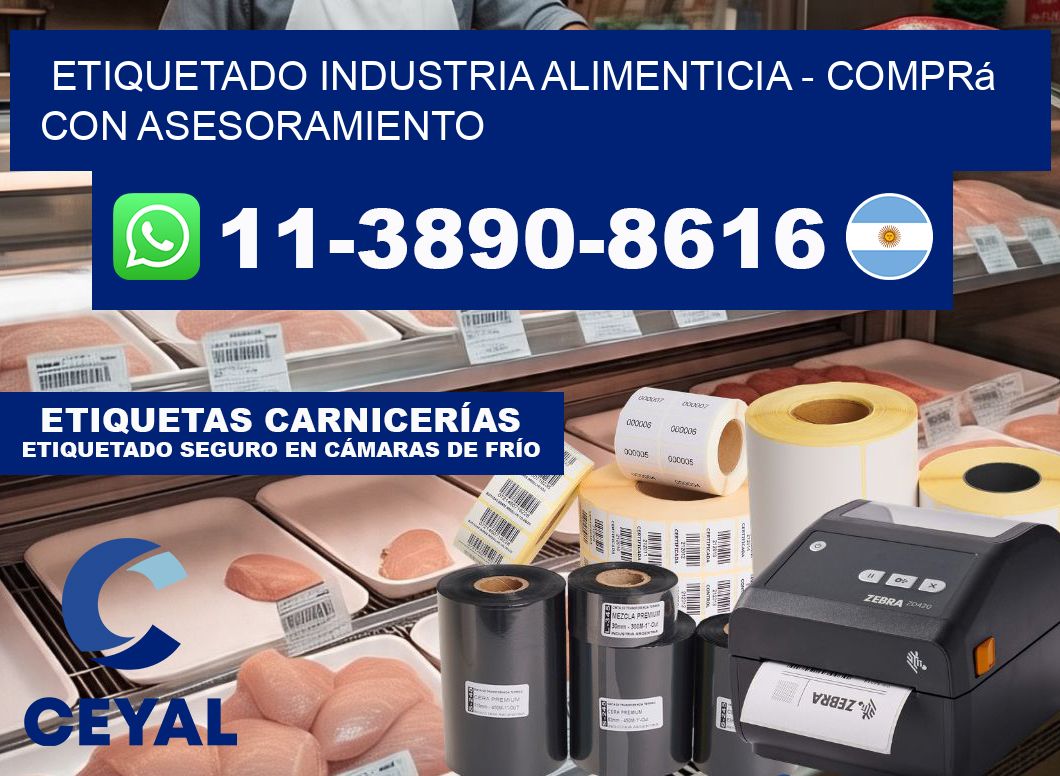 ETIQUETADO INDUSTRIA ALIMENTICIA - Comprá con asesoramiento