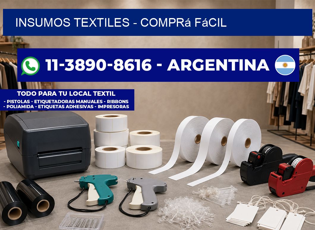 INSUMOS TEXTILES - Comprá fácil
