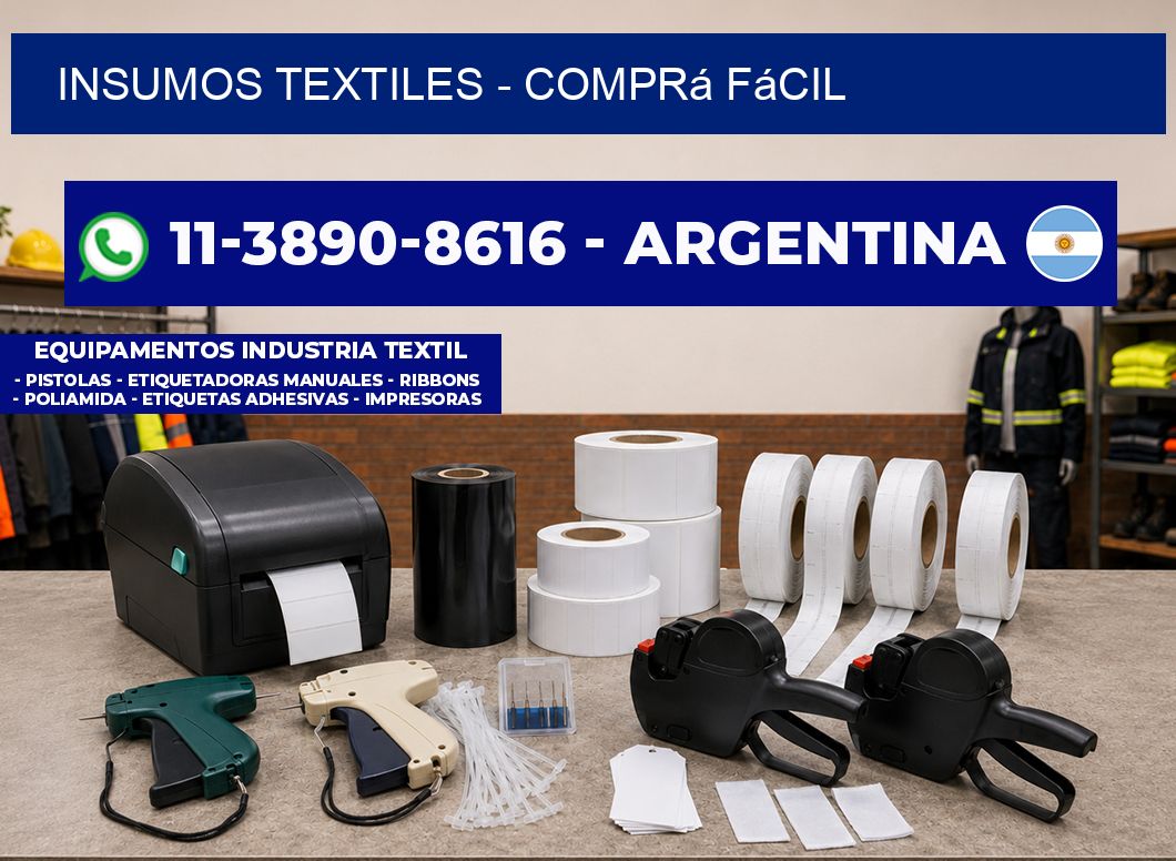 INSUMOS TEXTILES - Comprá fácil