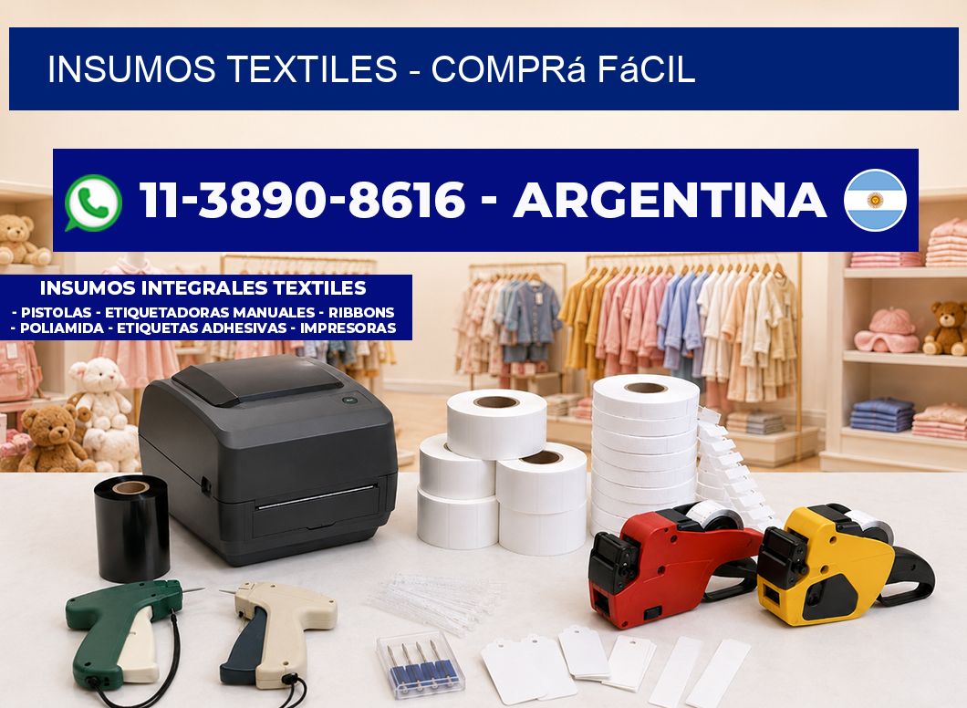 INSUMOS TEXTILES - Comprá fácil