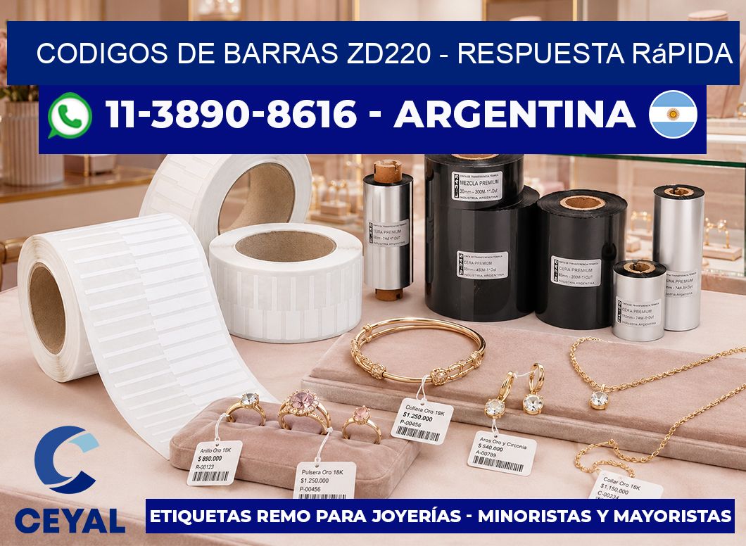 codigos de barras zd220 – Respuesta rápida